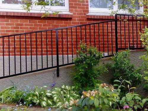 Handrail with pickets manufactured by A.J Grant now Otago Engineering