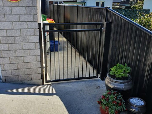 Small side gate for added security by Otago Engineering