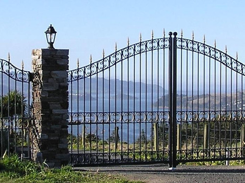 Highcliff wrought iron gate