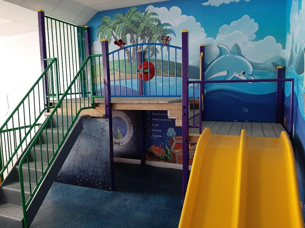New indoor playground installation by Otago Engineering.