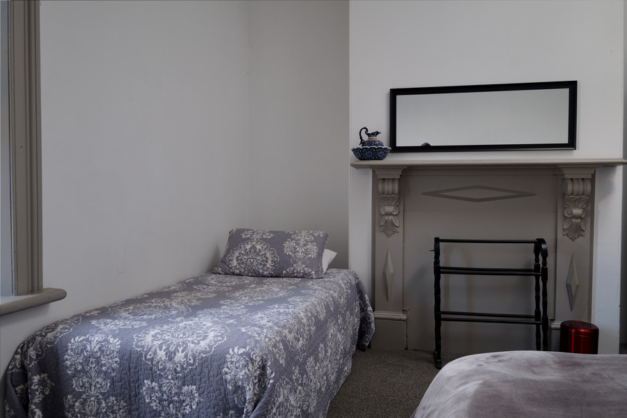 Bedroom accommodation at Stanley's Hotel near the Central Otago Rail Trail