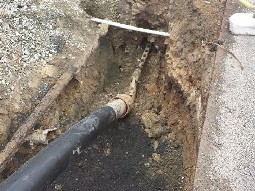 Example of Pipe Bursting by KBs