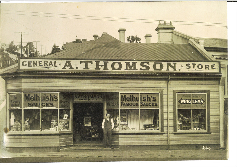The general store on the corner of Blacks Rd and North Rd estimated to be some time in the 1920s