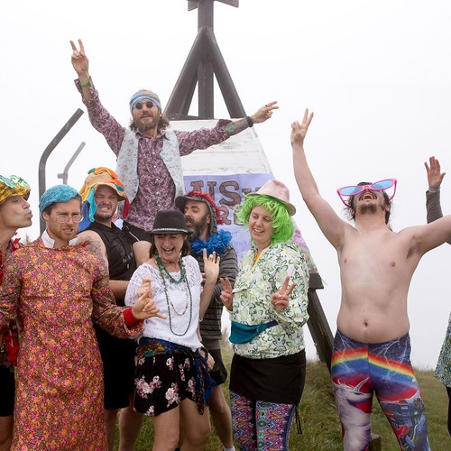 The 'Crush the Cargill' crew find their Woodstock vibe ahead of this year's event which promises a peaceful, loving, fun community atmosphere for runners and non-runners alike.