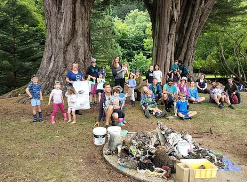 Lindsay Creek clean up 2019