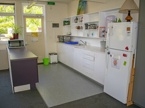 Fred Hollows Room - kitchen area