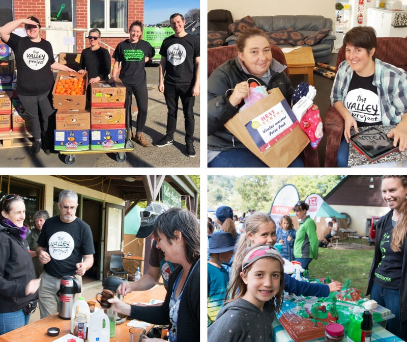 Many different community initiatives supported by the Valley Project will benefit from a $25,000 grant from the Otago Community Trust