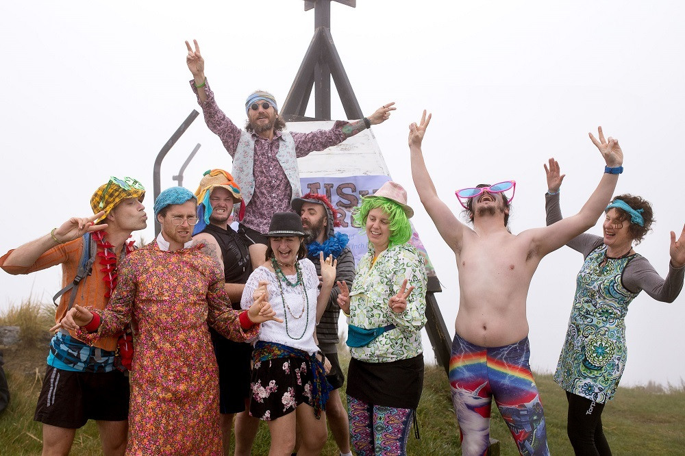 The 'Crush the Cargill' crew find their Woodstock vibe ahead of this year's event which promises a peaceful, loving, fun community atmosphere for runners and non-runners alike.