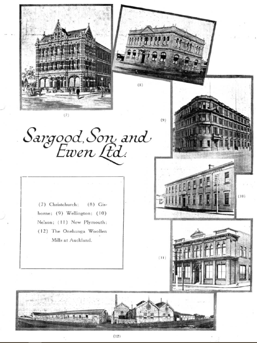 Warehouses of Sargood Son and Ewen Ltd