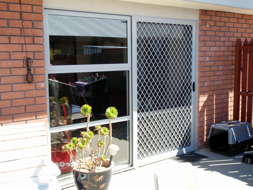 Security screen from Custom Home Products.