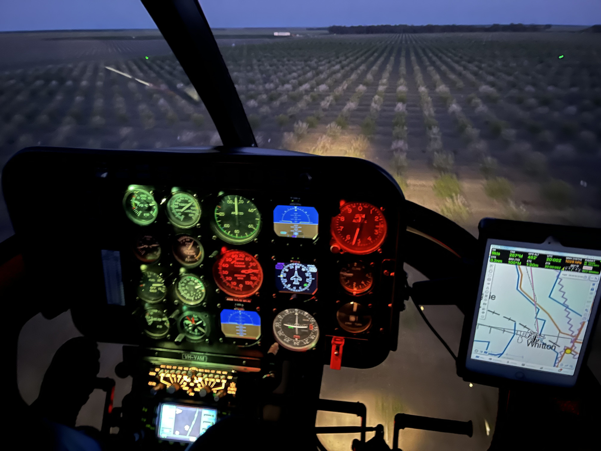 Aerial Frost Prevention Helicopter Services | Helicraft Australia