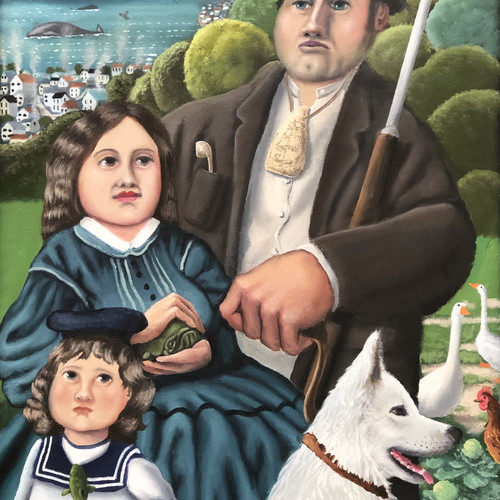 The Whaler and His Family