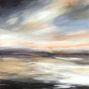 Autumn Sunset Over The Bay