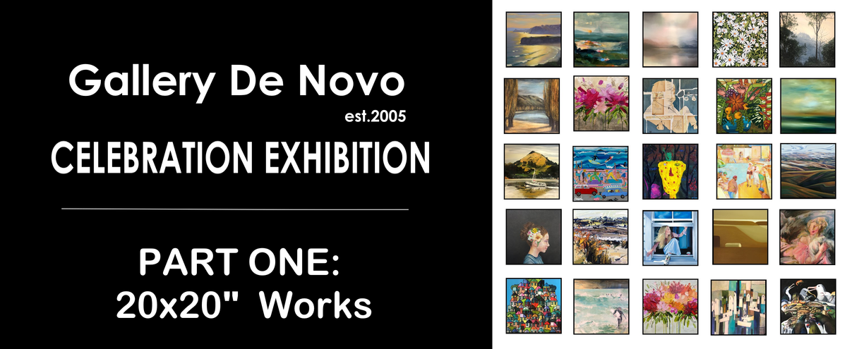 20th Birthday Exhibition PART ONE: 20 x 20 inch works