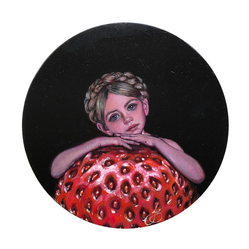 Untitled (Girl with Strawberry)