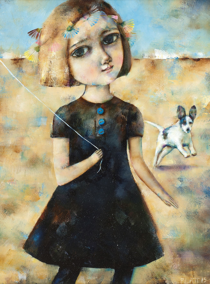 Girl with a Kite