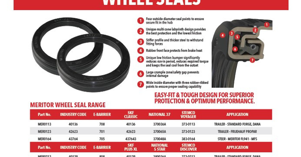Meritor "Wheel, Seal, Deal"