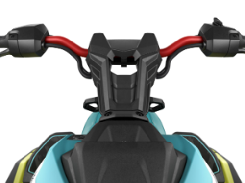 The JetBlaster PRO features specially designed handlebars with a smooth curve, offering great support for a distinct riding style. The foot chocks let you shift your weight easily, making for a fun and playful freestyle experience.