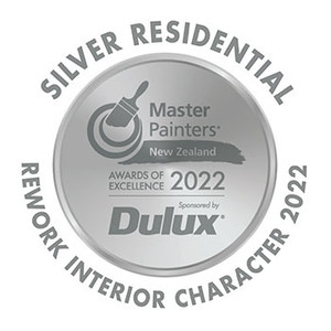 2022 Master Painters Awards of Excellence, Silver Medal, Residential, Rework Interior Character