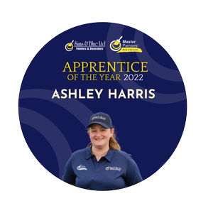 2022 Master Painters New Zealand, Apprentice of the Year, Ashley Harris