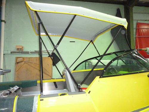 Bimini top only, self supporting