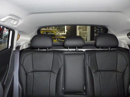 Leather Covers - rear seat and headrests