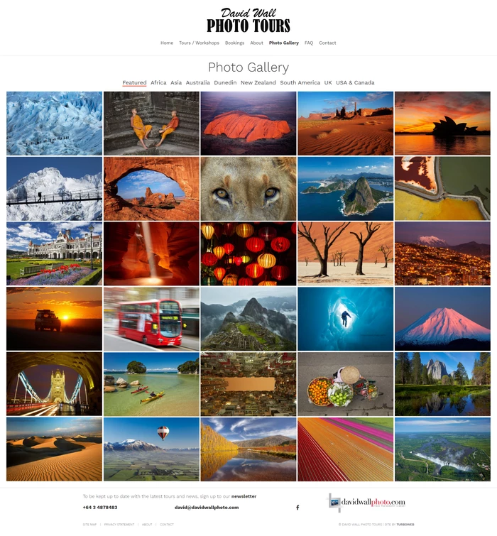 David Wall Photo Tours mosaic image gallery by Turboweb David Wall Photo Tours mosaic image gallery by Turboweb