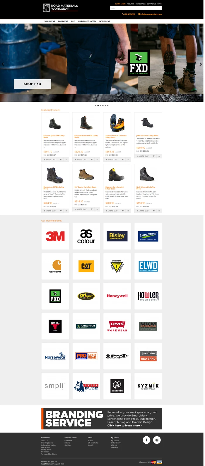Road Materials Workgear Homepage Road Materials Workgear Homepage