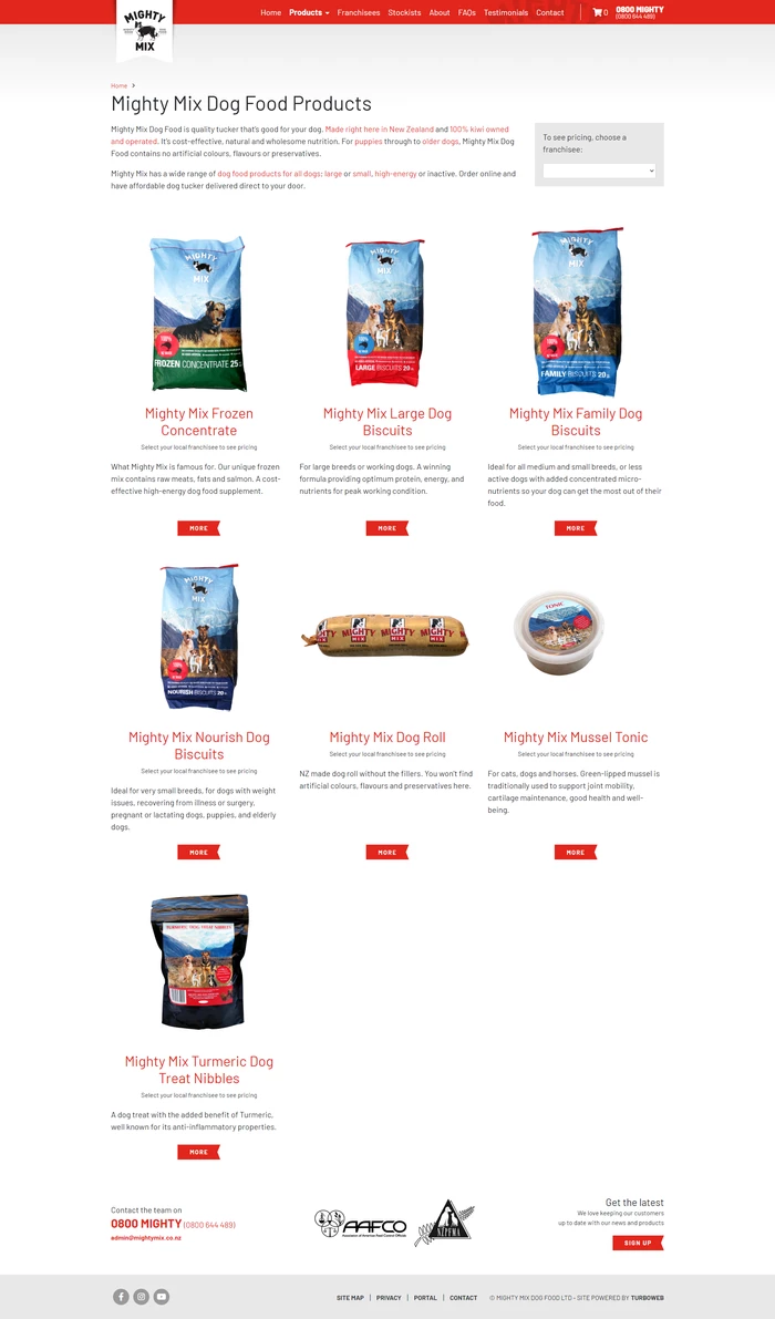 Mighty Mix products Mighty Mix products