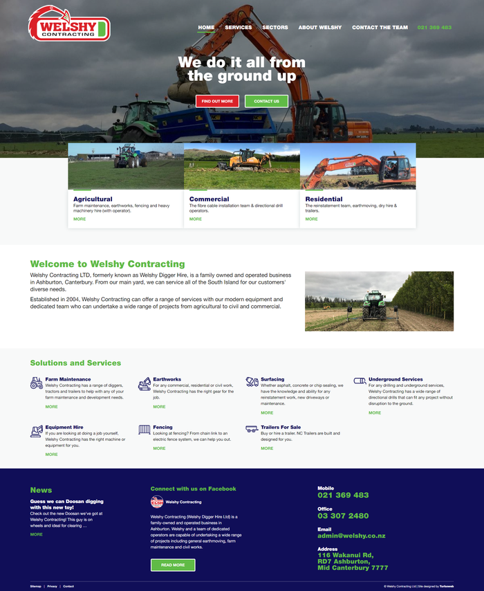 Welshy Contracting - Website by Turboweb Welshy Contracting - Website by Turboweb