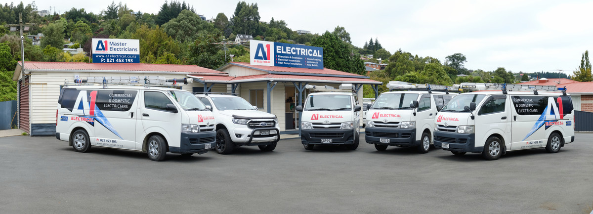 A1 Electrical premises and vehicles. Website by Turboweb.