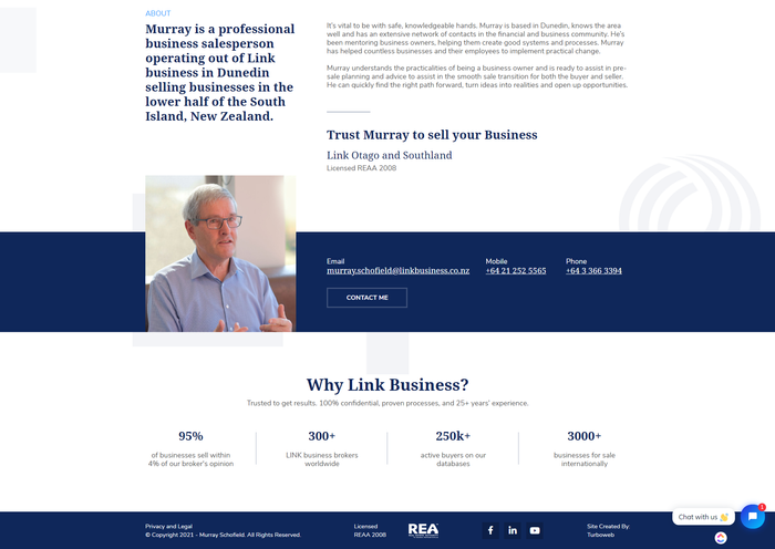 Murray can sell businesses in Dunedin and Otago Murray can sell businesses in Dunedin and Otago