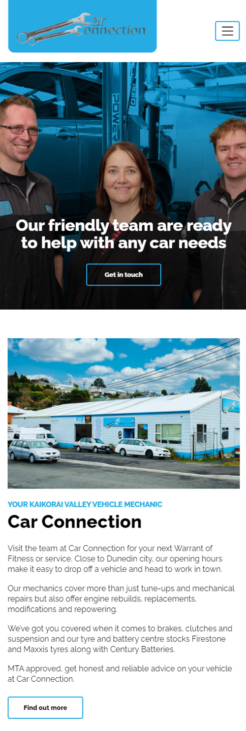 Car connection website by Turboweb Car connection website by Turboweb