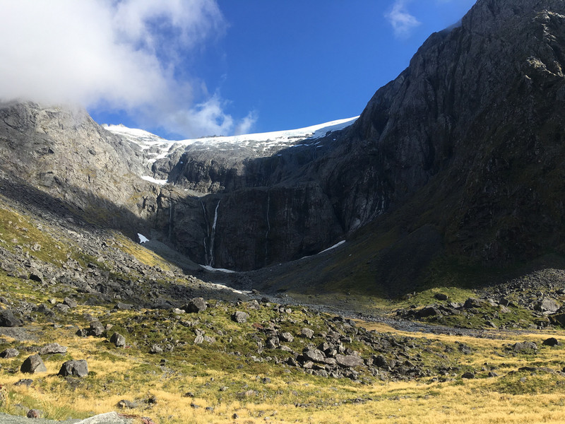 The drive to Milford Sound