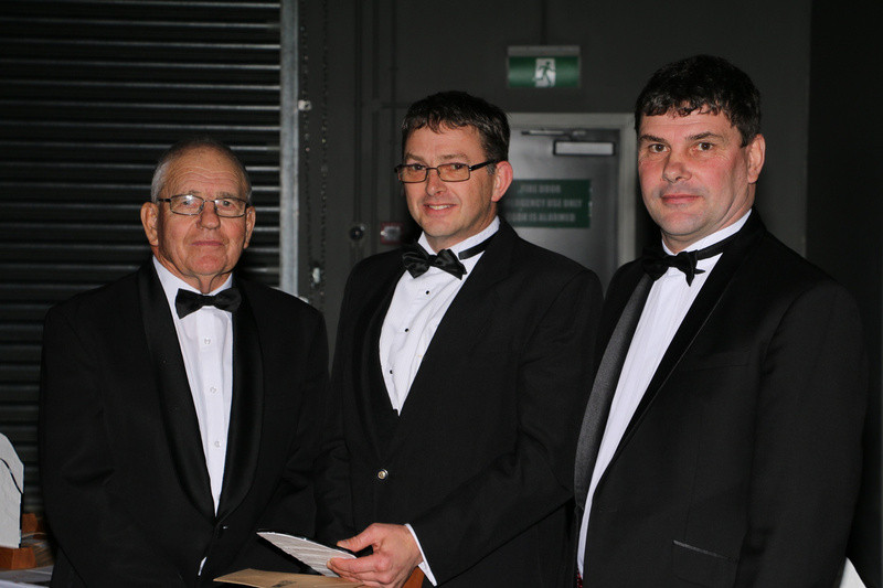 Image from left to right shows: Ron Nind (Founder), Mike McManus (Industrial Operator) and Jeff Nind at 40th Anniversary celebrations. 