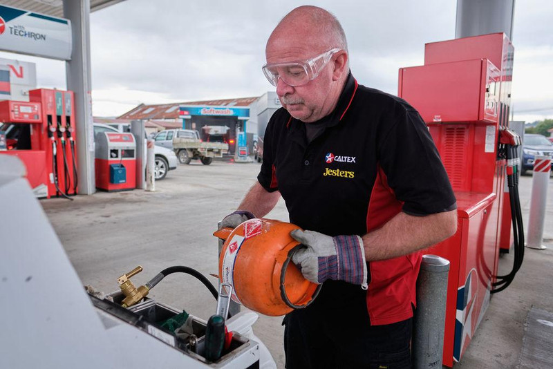 Balclutha Caltex service station