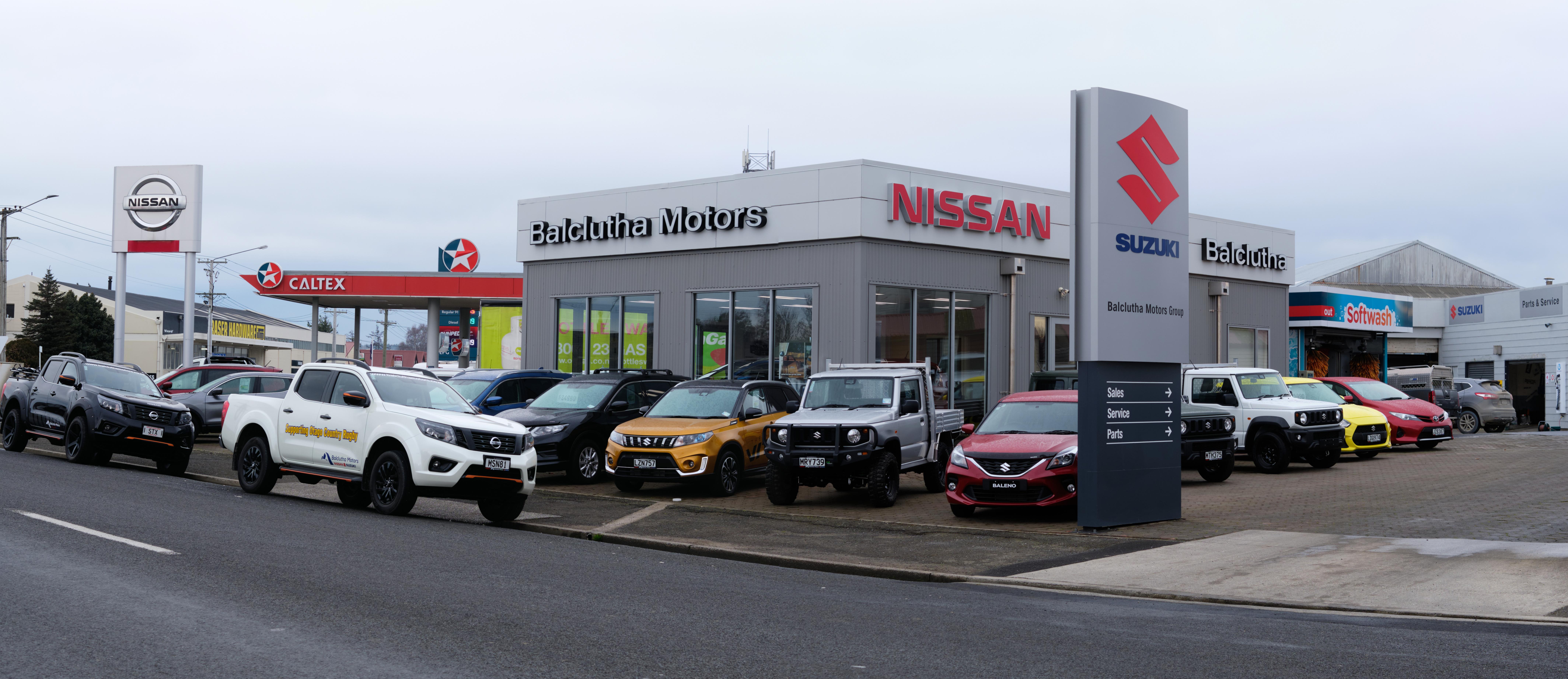 Exterior photo of Balclutha Motors Group