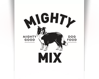 Mighty Mix Dog Food Logo