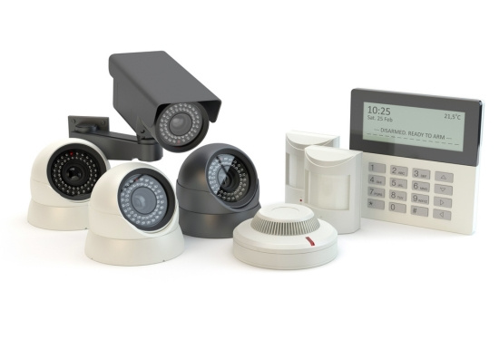 Selection of CCTV products.