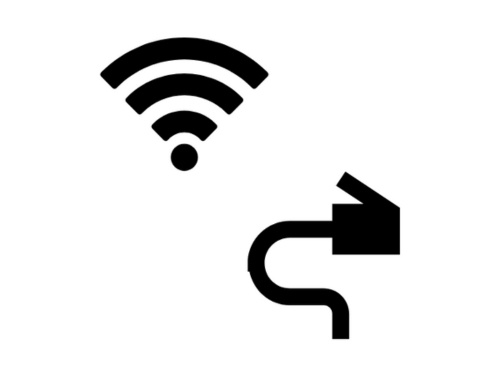 Wired and Wireless icons