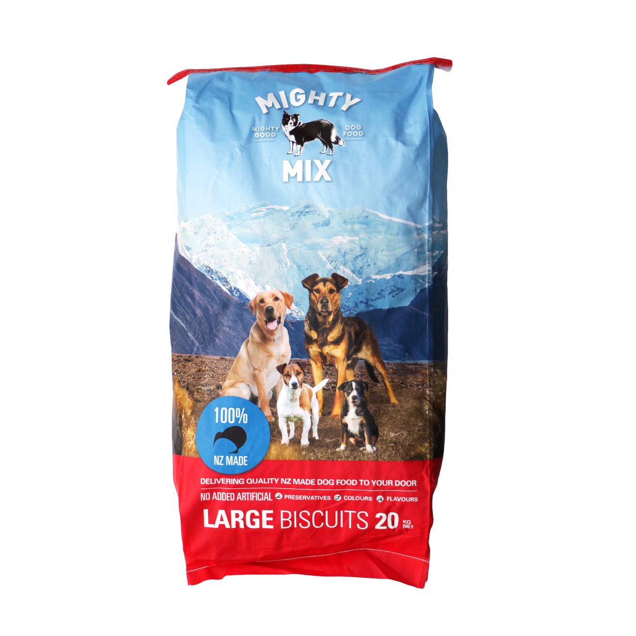 Mighty Mix Dog Food Dog Food Dog Biscuits, Dog Roll, Frozen