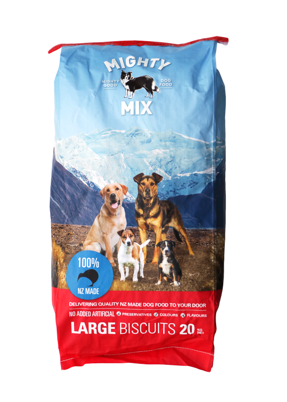 Mighty Mix Large Dog Biscuits