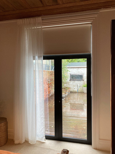 Sheer with Blockout Roller Blind