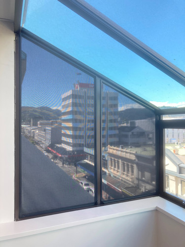 Magnetic Screen with Blind Fabric