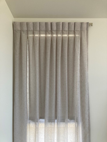 Sheer with Roller Blind