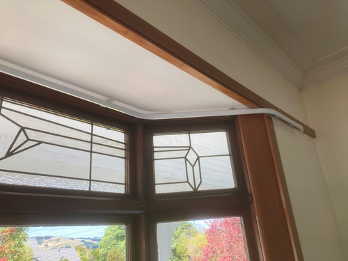 Bent Curtain Track
