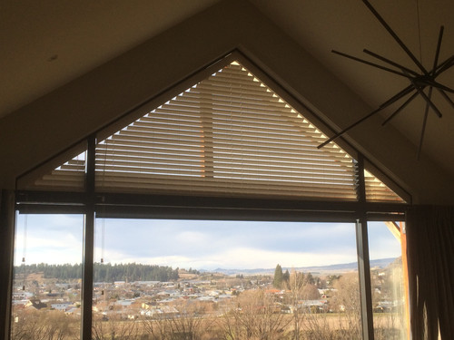 Angled Venetian Blind