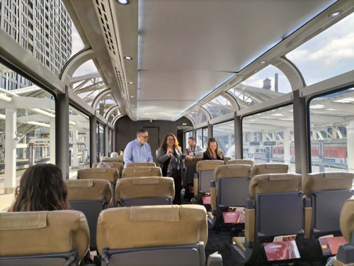 Seating on Canyon Spirit