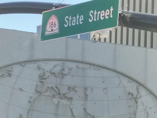 Salt Lake City logo is a beehive, street sign with the beehive