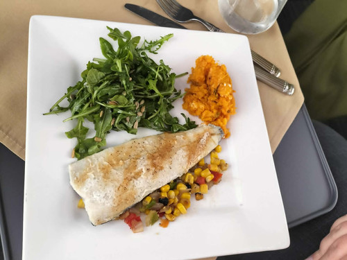 Fish meal on Canyon Spirit